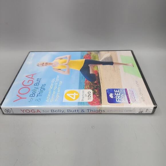 Yoga For Belly, Butt & Thighs Achieve Flatter Abs Slimmer Hips & Tighter Thighs - Picture 6 of 9